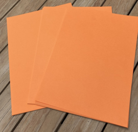 PAPIER A4 ORANJE 120 GRAM 100 vel.