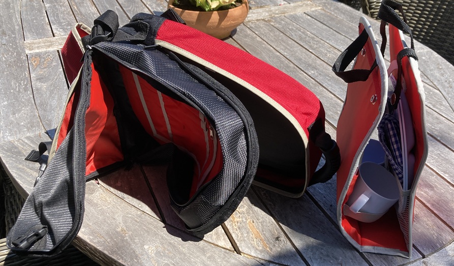 PICKNICKRUGZAK 2 PERSOONS KAN OOK ALLEEN ALS RUGZAK