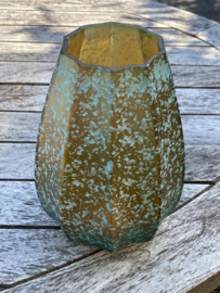 VAAS GOLD LUSTER GREEN H25 – D18 cm