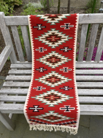 KELIM LOPER ROOD ECRU 1,20x40 cm