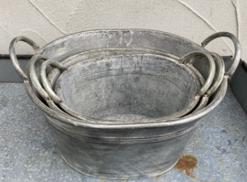 METALEN PLANTENBAKKEN OLD LOOK 3 MATEN