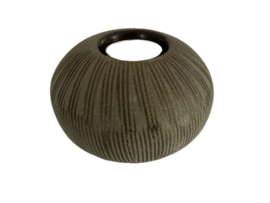 WAXINELICHT DESIGN GOLD BLACK DIA 13 CM