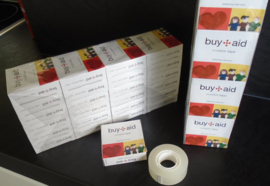 PLAKBAND, TAPE, SELLOTAPE 19 MM 33 MTR. 24 ROL