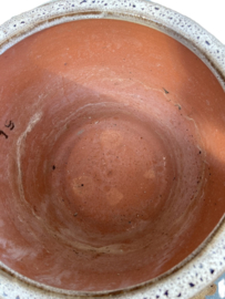 BLOEMPOT GROOT BRUIN – BEIGE GEMELEERD