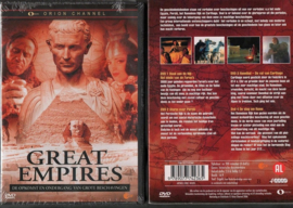 GREAT EMPIRES DE OPKOMST EN ONDERGANG VAN DE GROTE BESCHAVING 4DVD-BOX.