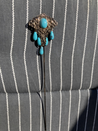 Steker Bohemian – Sierlijk Turquoise Sieraad voor je Planten 26 cm 12 stuks voor prijs van 10 stuks
