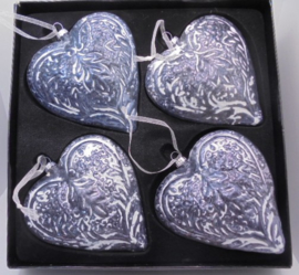 BAROK HARTEN 4 DELIGE OPHANG SET