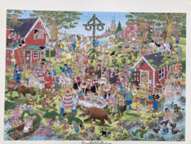 PUZZEL JAN VAN HAASTEREN MIDZOMERFEEST 1000 STUKJES