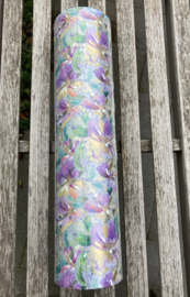 INPAKPAPIER CADEAUPAPIER ROL 220 meter 57 CM BLOEMEN FANTASIE
