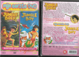 JUNGLE BOEK &  JUNGLE BOY 194 KINDER DVD 2 SPROOKJES