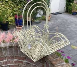 BLOEMENMAND – STALENMAND – ROMANISCH OLD WHITE GROOTSTE