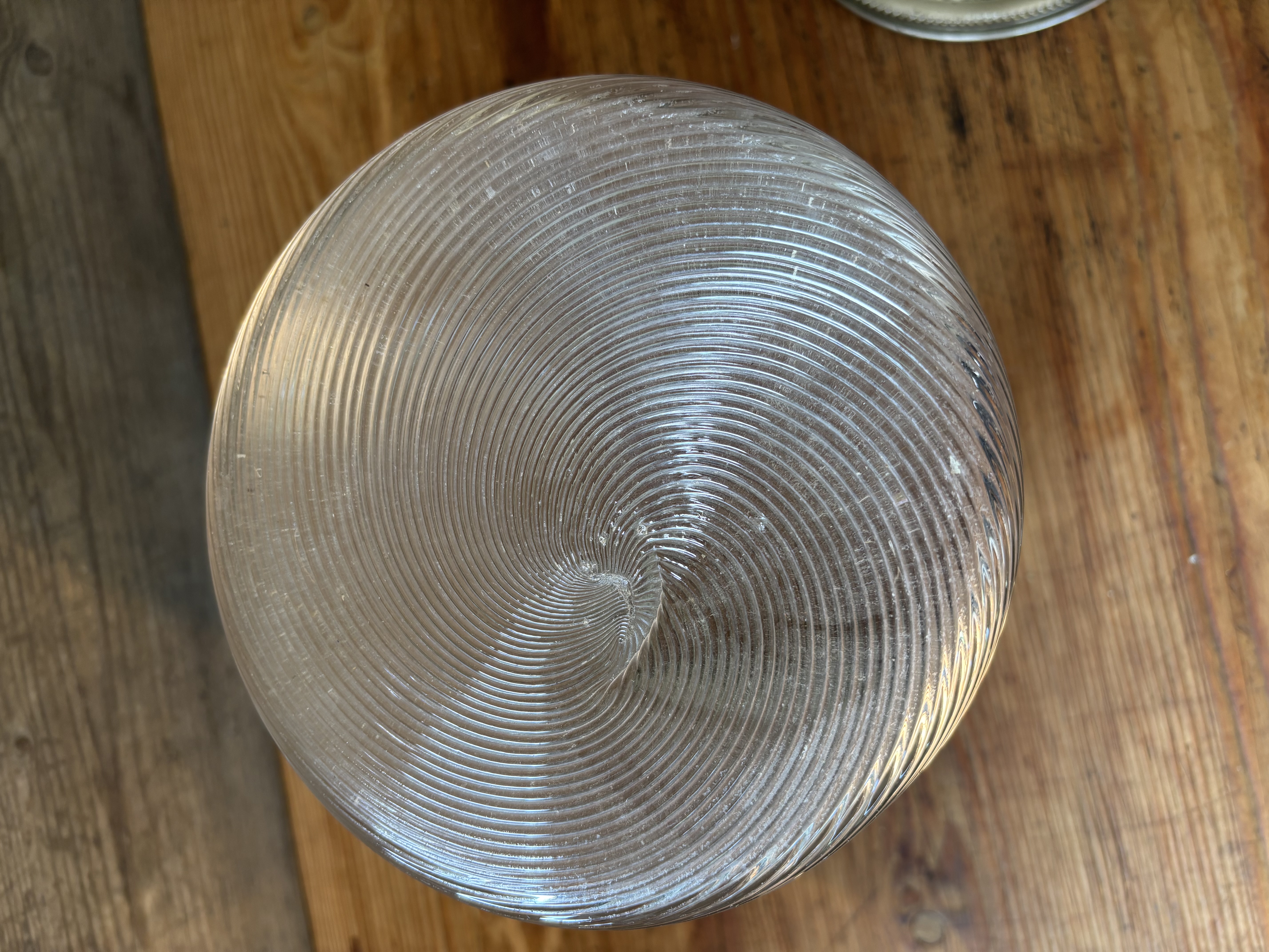 Fries draadglas grote pot