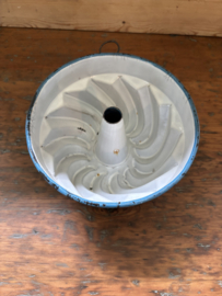 Kleine blauwe tulbandvorm