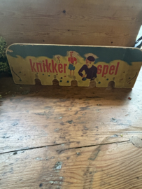 Houten knikkerspel
