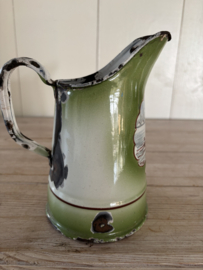 Groene kan met landschap