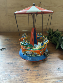 Blikken speelgoed draaimolen