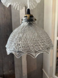 Geperst glas lampje
