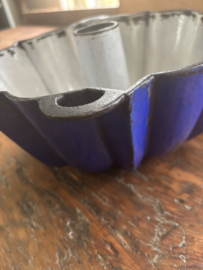 Zware geëmailleerde blauwe tulbandvorm