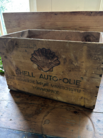 Shell auto olie kist