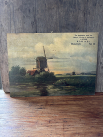 Hollands molen prentje