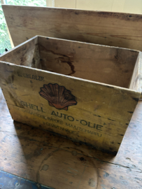 Shell auto olie kist