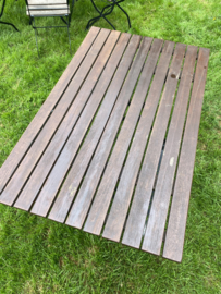 Rechthoekig inklapbare tafel