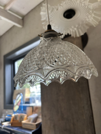 Geperst glas lampje