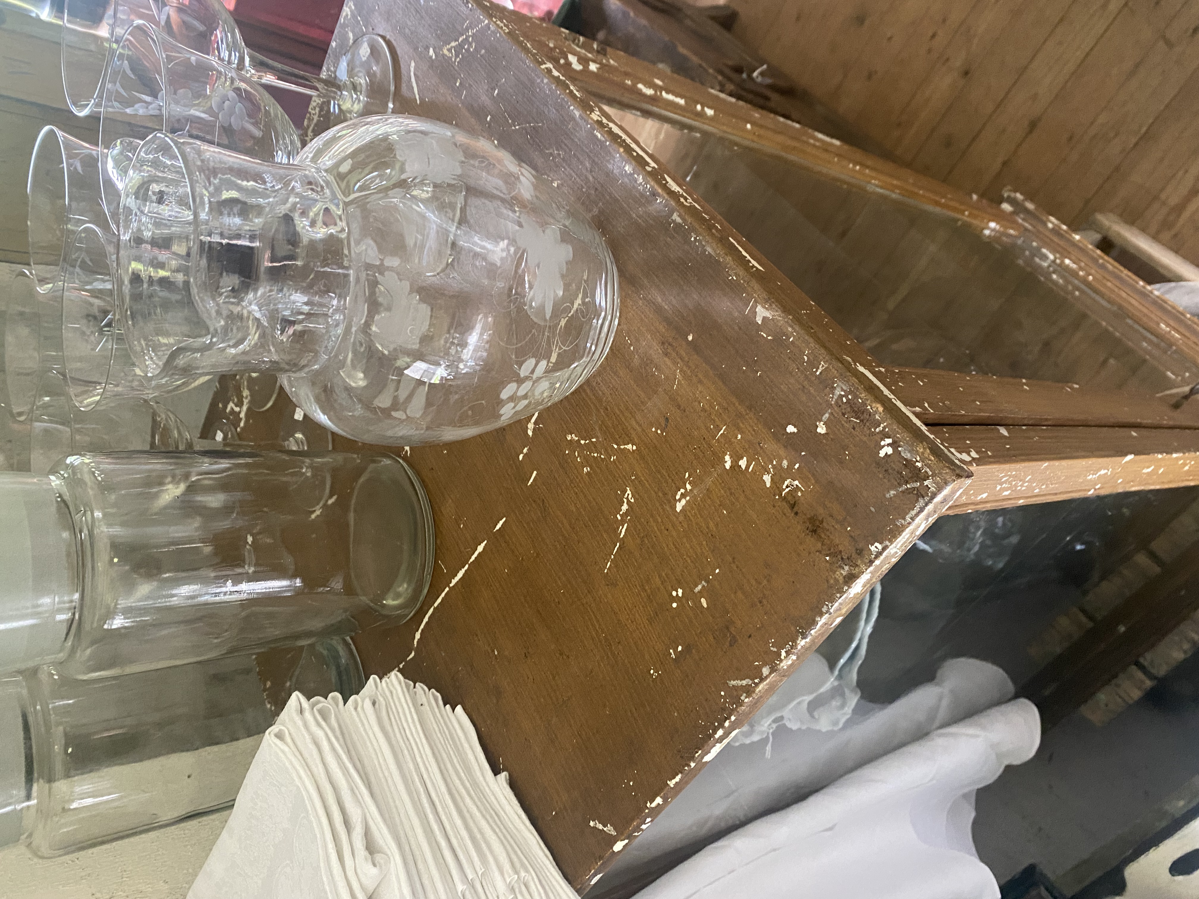 Originele bakkers vitrine