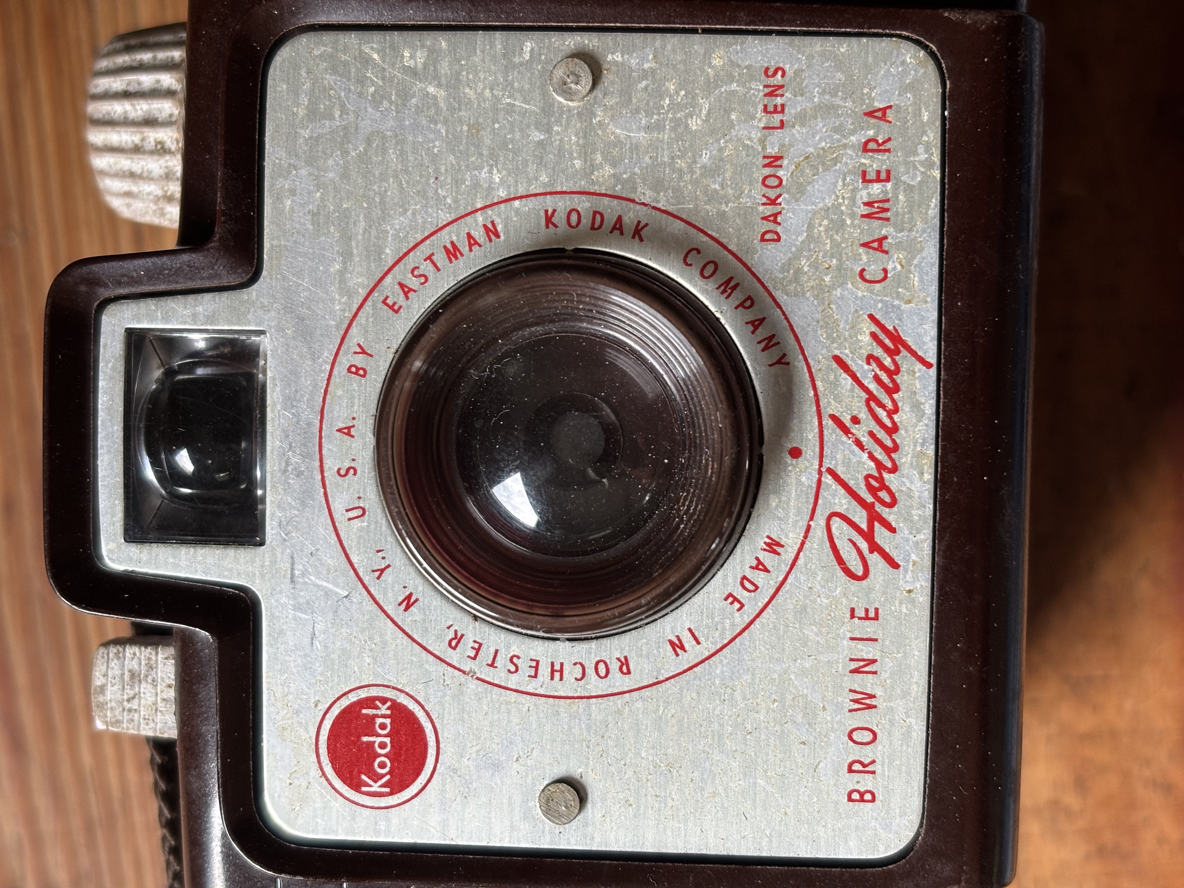 Kodak Brownie holiday bakeliet