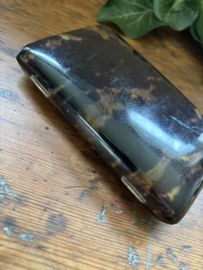 Celluloid bakje schildpad motief