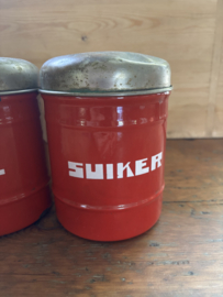 ( Verkocht ) Rode koffie, thee, suiker