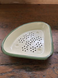 Gootsteen bakje crème groen