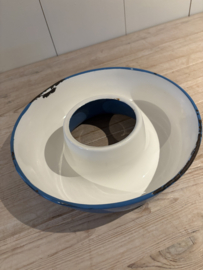 Licht blauwe rijst ring
