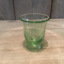 Groen lepelvaasje