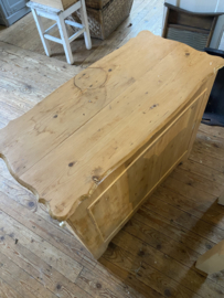 Ladenkastje met lades op de kopsekant.