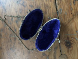 Parelmoer schelp portemonneetje