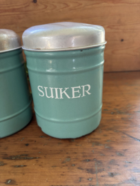 Koffie,thee,suiker turkoois