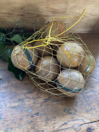 Net met 8 croquet ballen