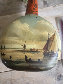 Prachtig beschilderde fles