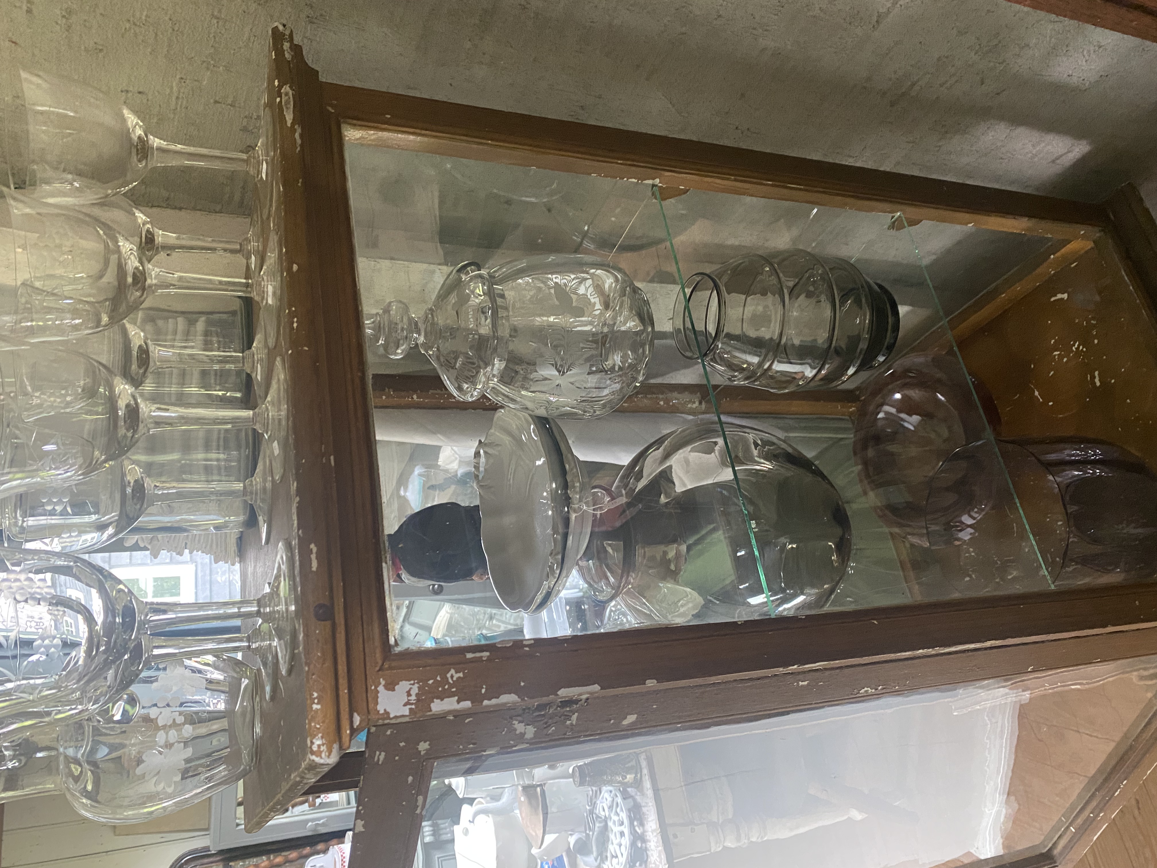 Originele bakkers vitrine