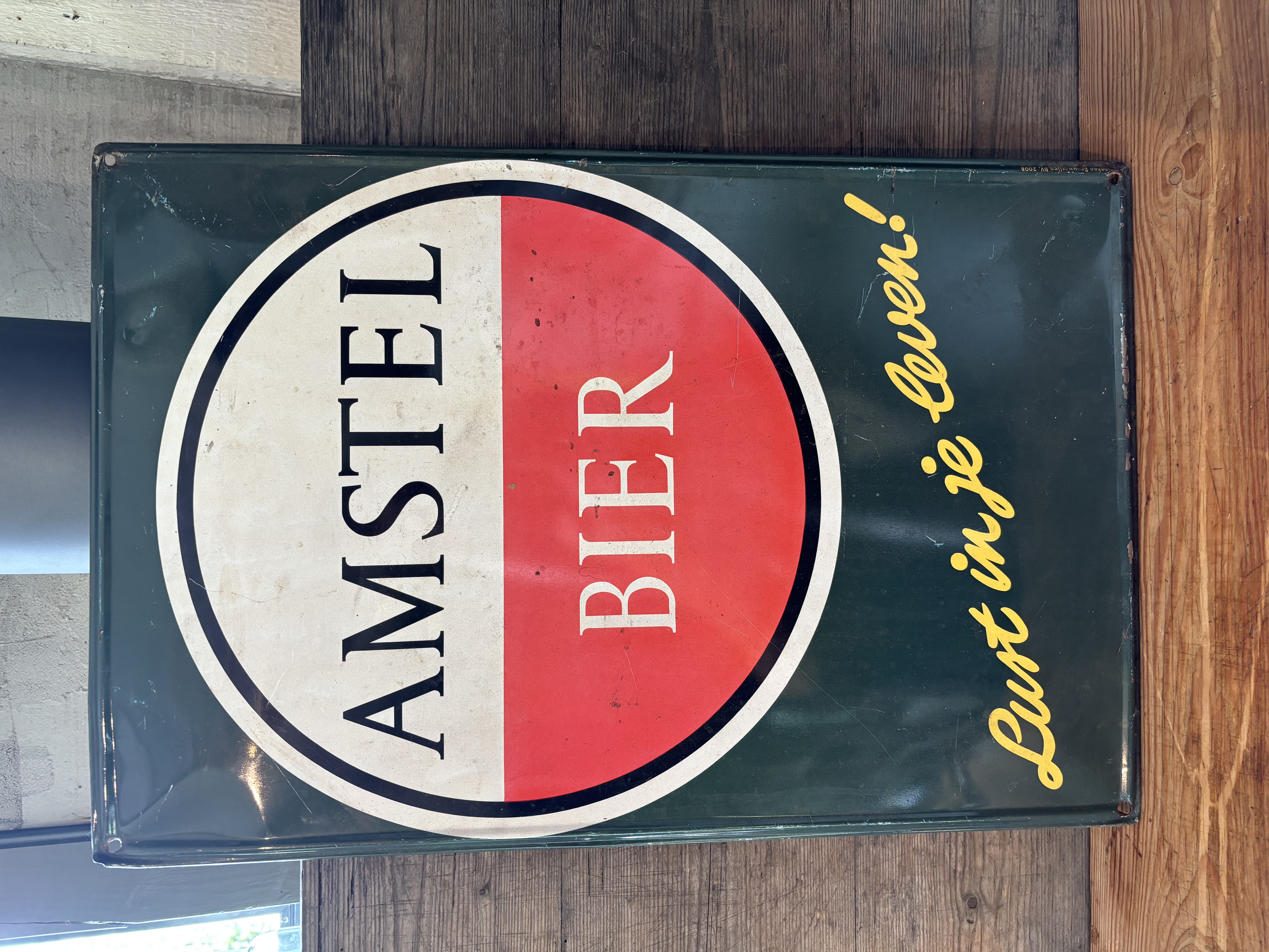 Amstelbier reclamebord