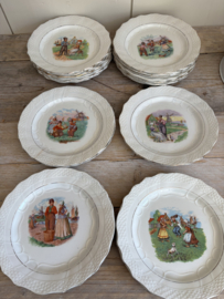 Schattige Franse bordjes