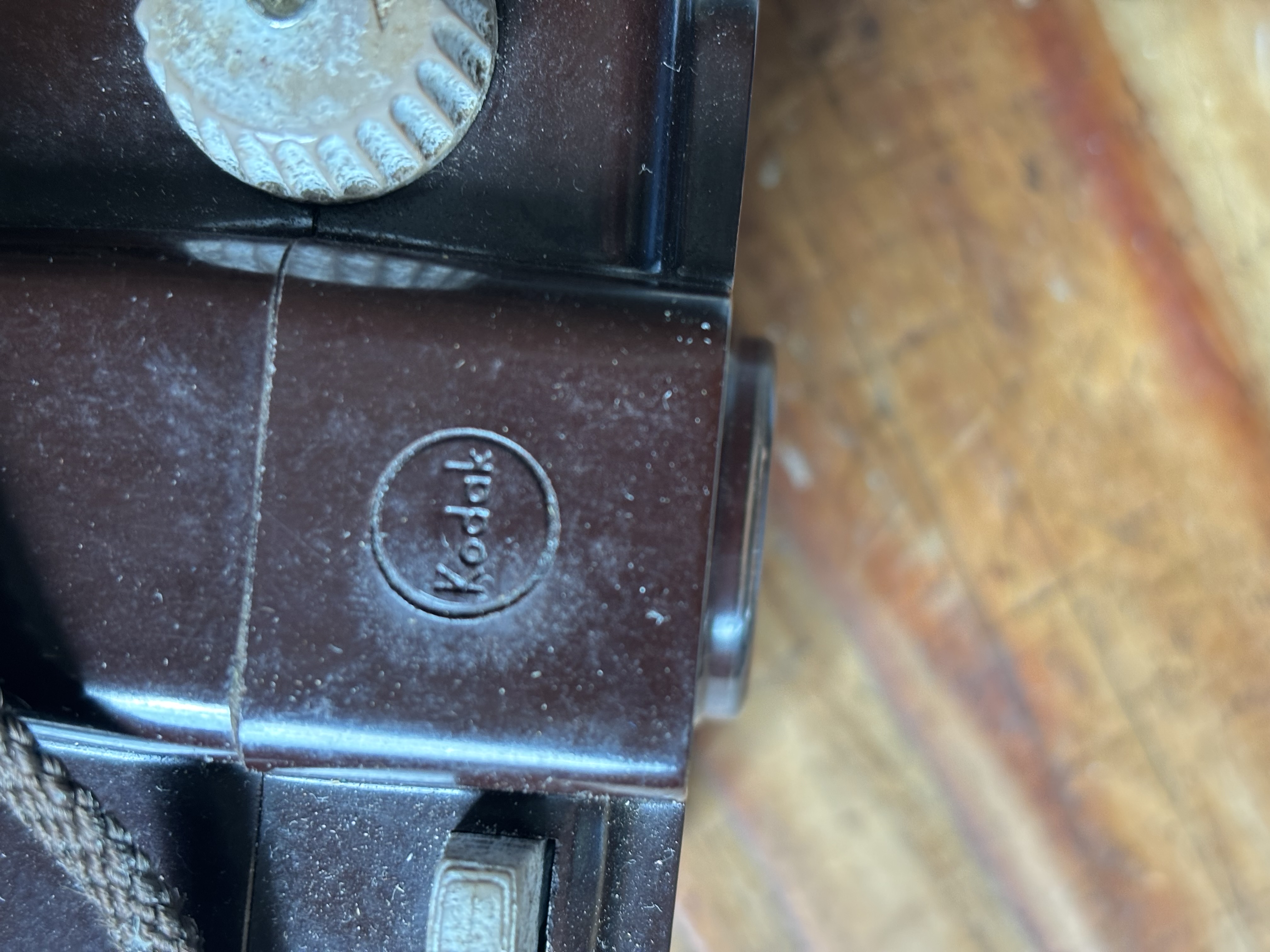 Kodak Brownie holiday bakeliet