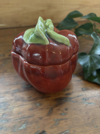 Appel jampotje met lepeltje