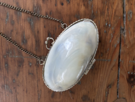 Parelmoer schelp portemonneetje