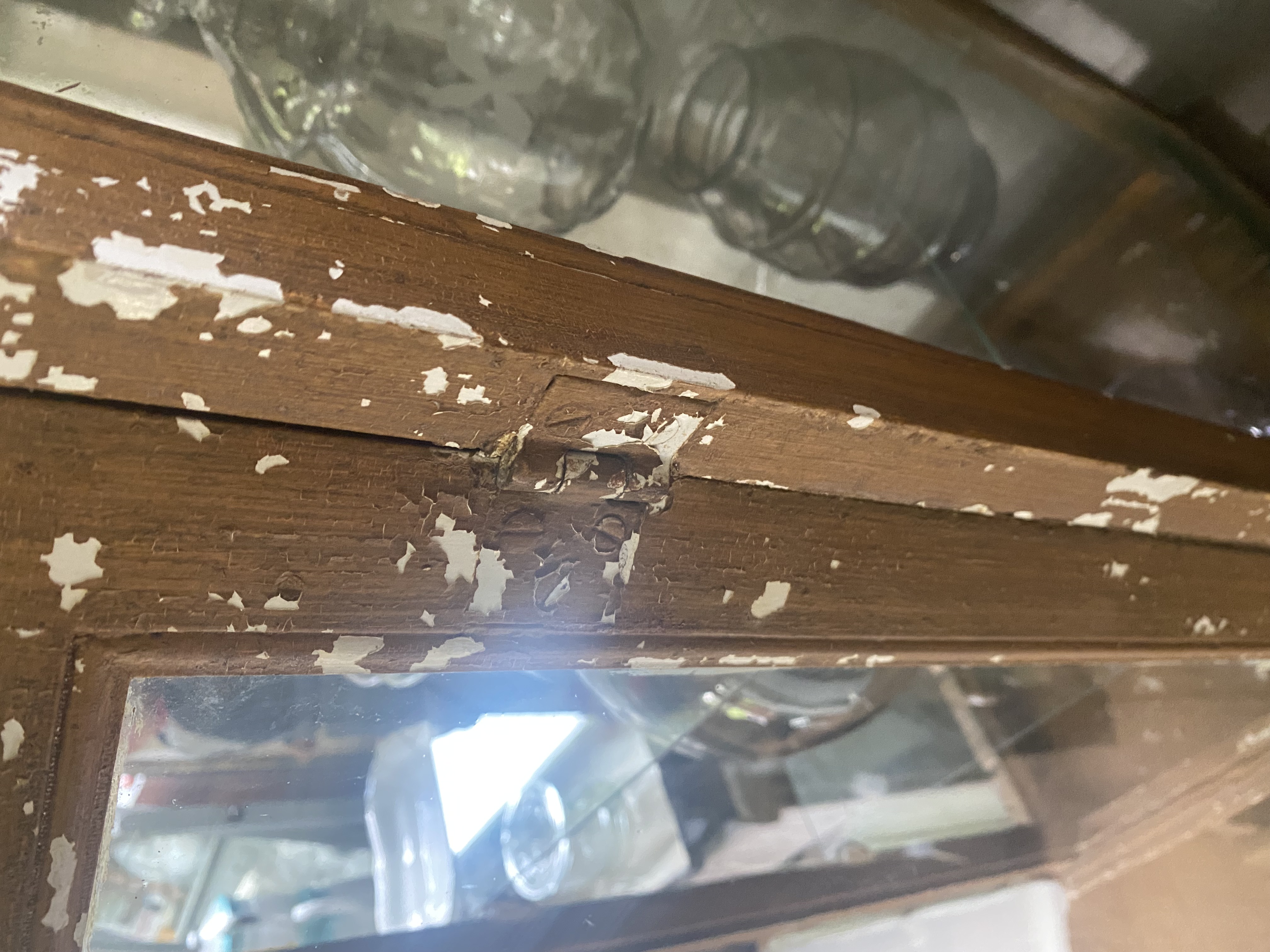 Originele bakkers vitrine