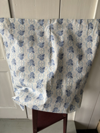 Groot blauw kussen bloemen banen