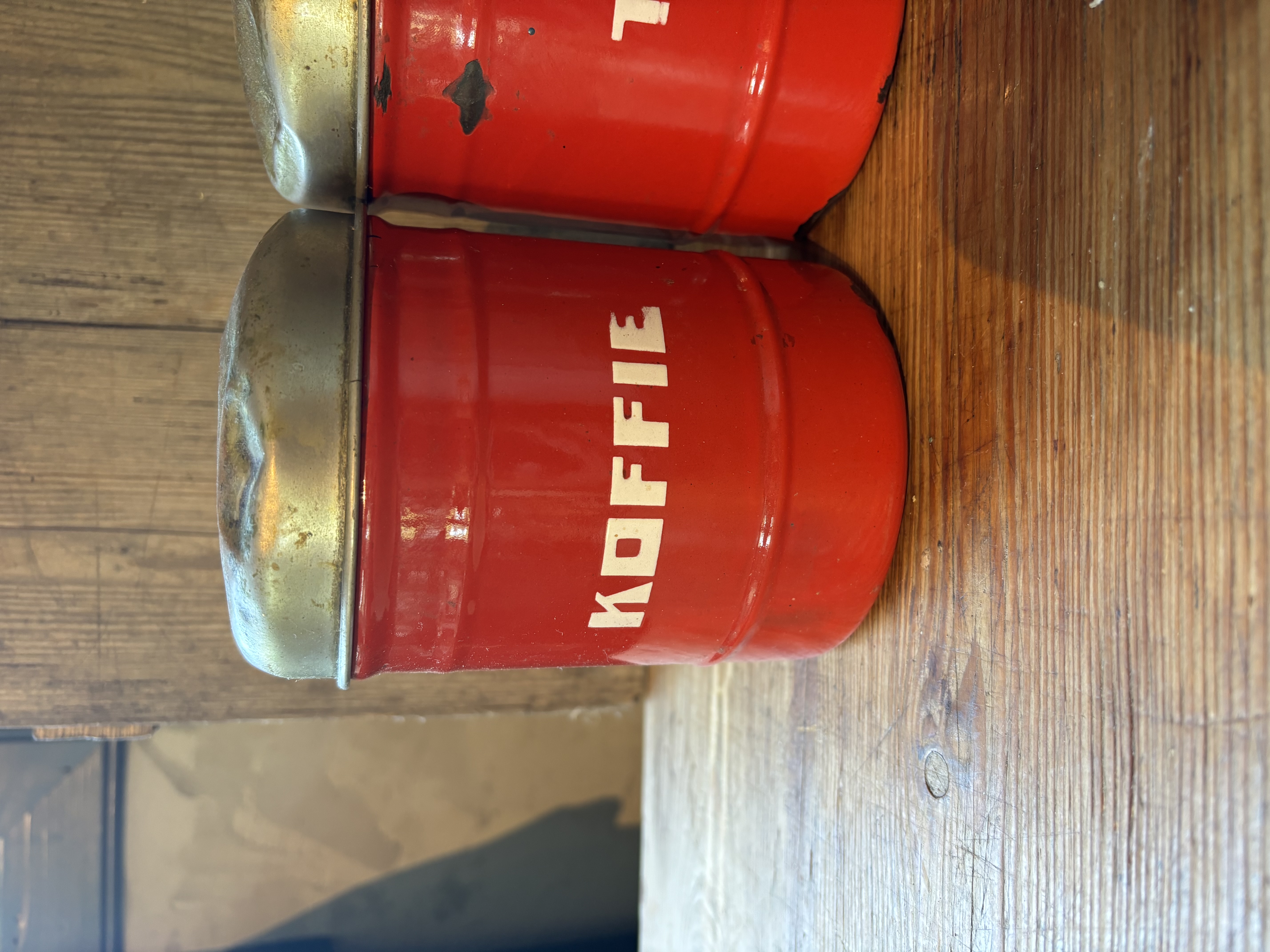 Rode koffie thee suiker