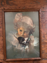 Prenten bellende kindjes