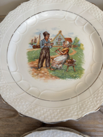Schattige Franse bordjes